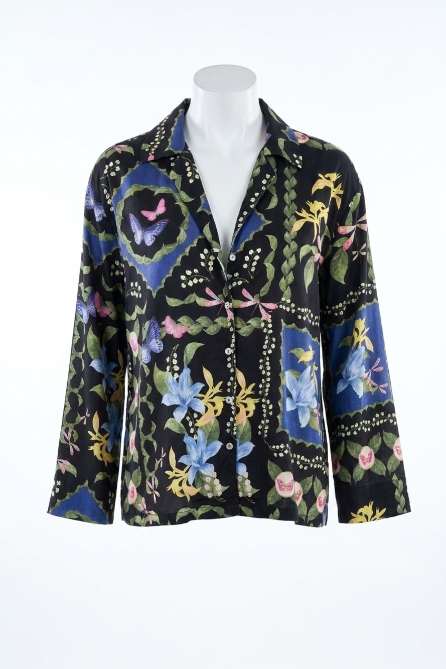 NEW MISA LOS ANGELES isme blouse in butterfly